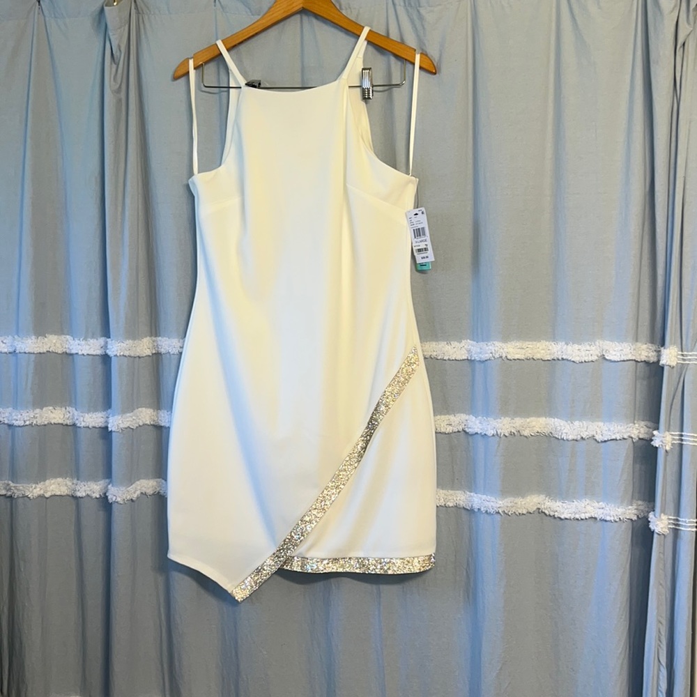BCX white bridal/ bachelorette party dress- NWT size XL